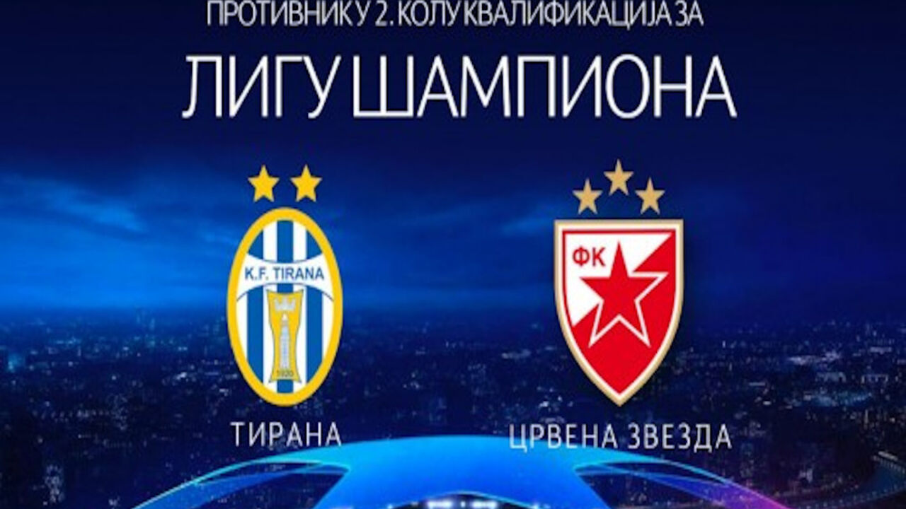 Tirana - Crvena zvezda