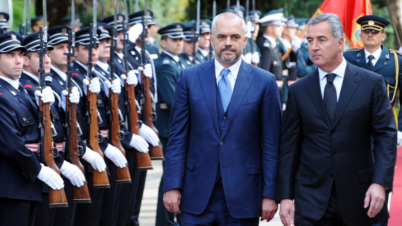 Milo Đukanović i Edi Rama