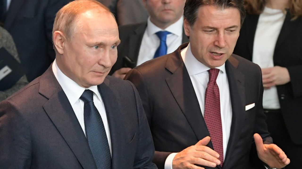 Vladimir Putin, Ðuzepe Konte