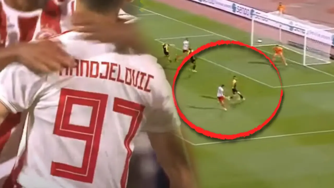 Lazar Ranđelović u dresu Olimpijakosa