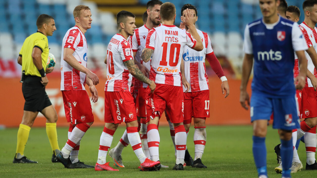 Fudbaleri Crvene zvezde