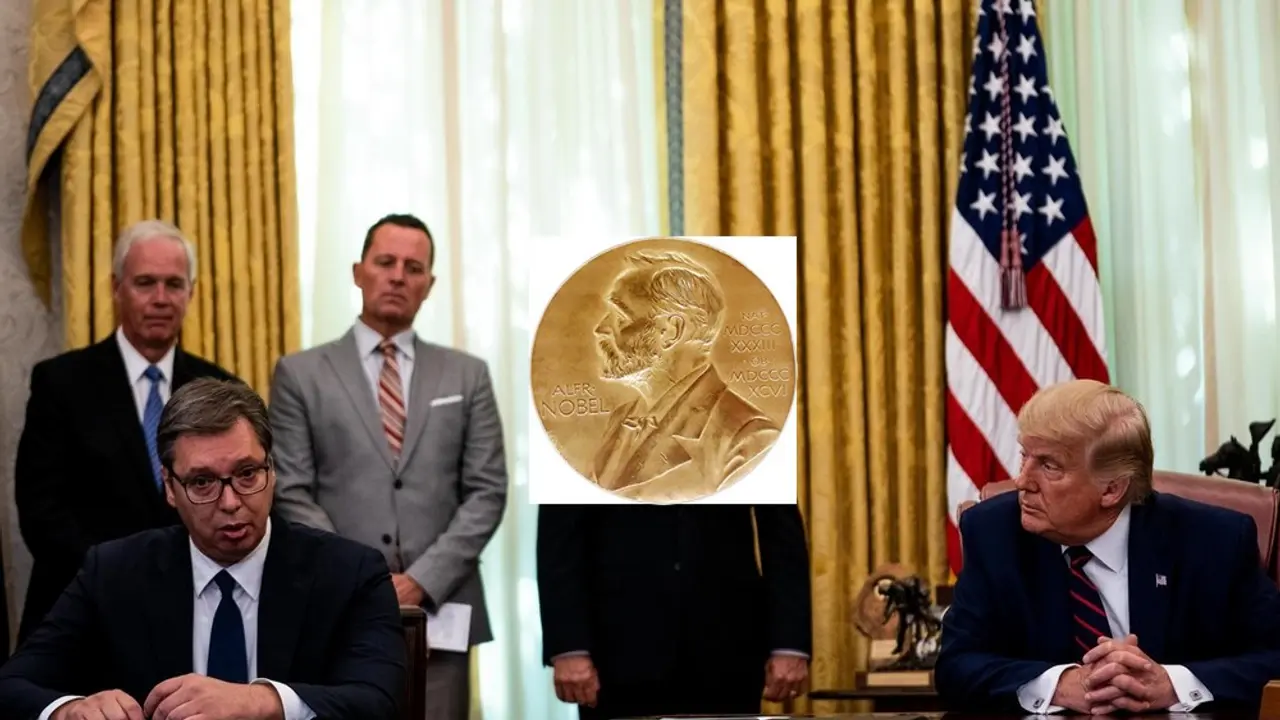 Tramp i Vučić za Nobelovu nagradu