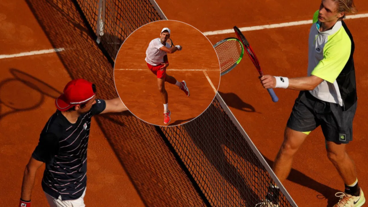 Dijego Švarcman, Novak Đoković i Denis Šapovalov