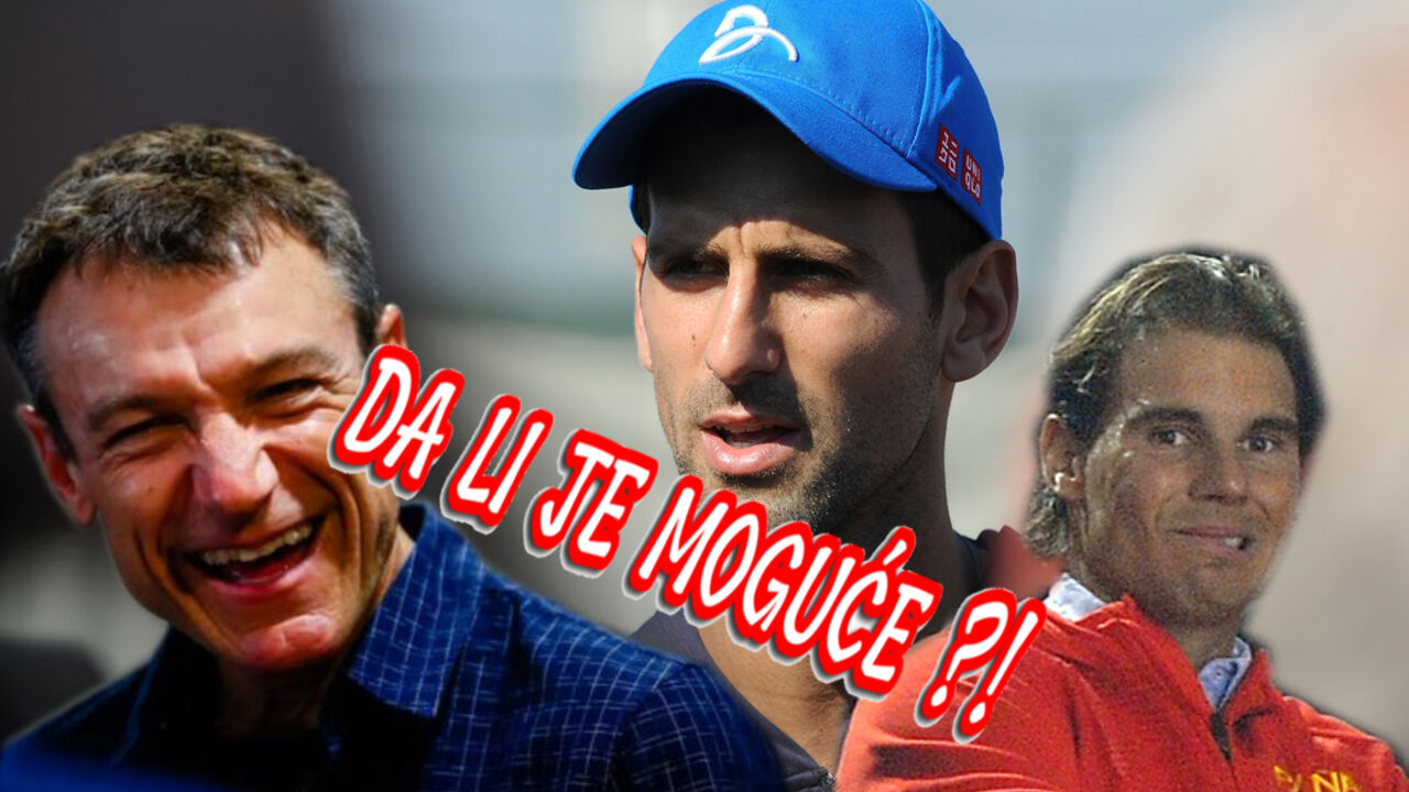 Novak Đoković, Mats Vilander, Rafael Nadal