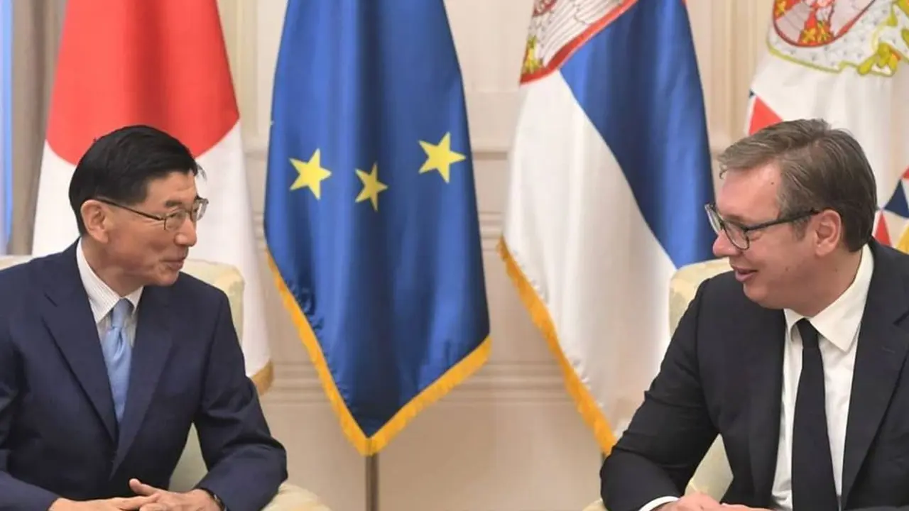 Vučić i odlazeći japanski ambasador
