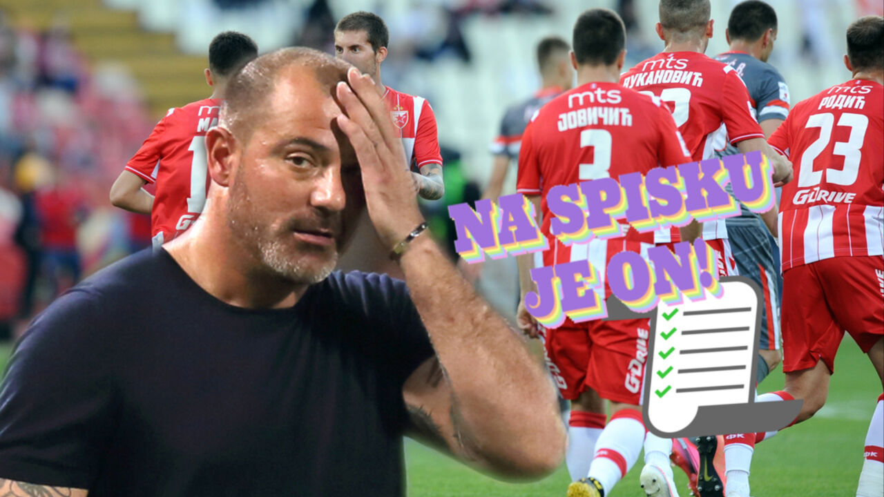 Dejan Stanković, FK Crvena zvezda, spisak