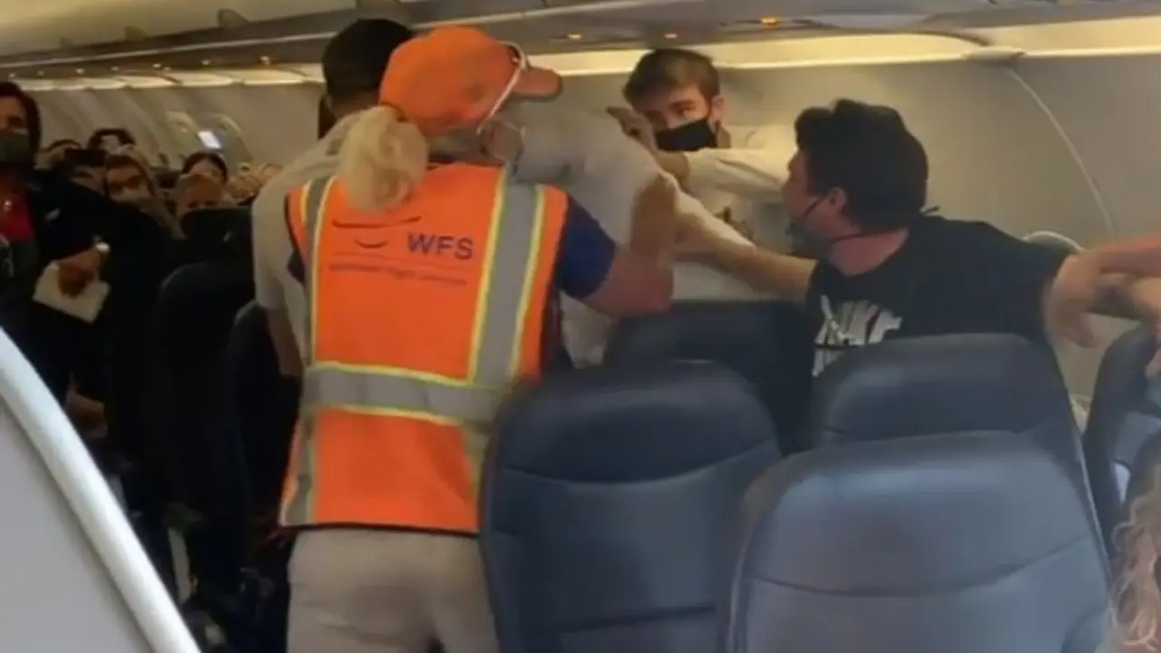 tuča u avionu