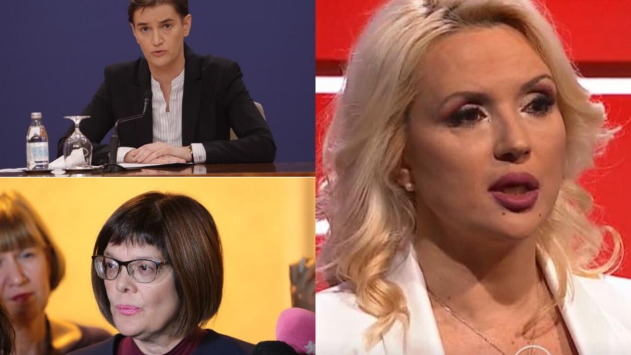 Darija Kisić, Ana Branbić i Maja Gojković