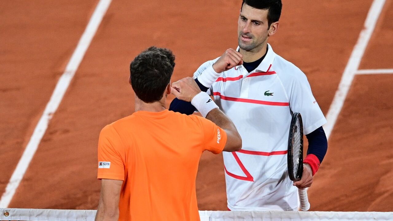 Pablo Karenjo Busta i Novak Đoković