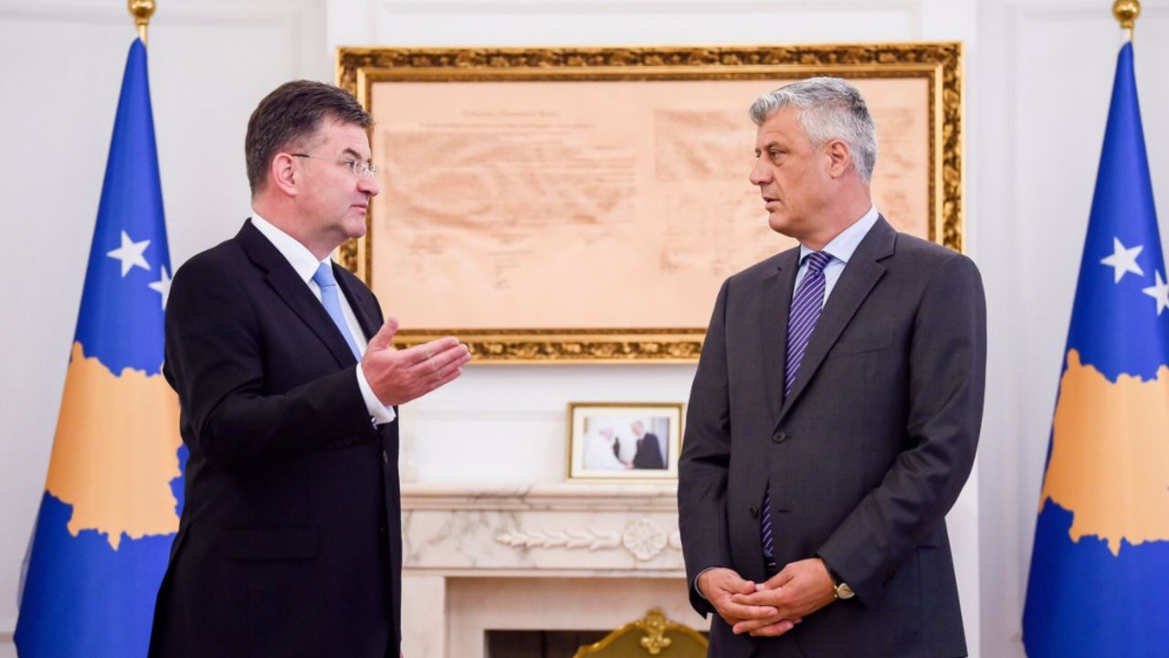 Miroslav Lajčak, Hašim Tači