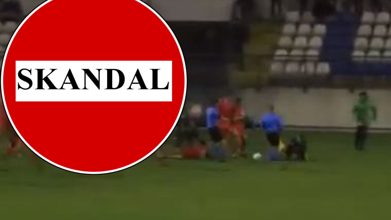 Tuča fudbalera