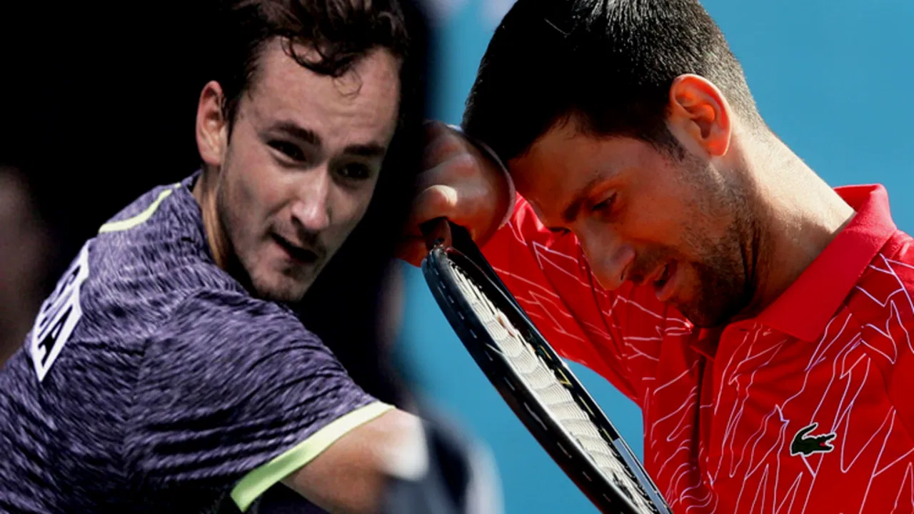Danil Medvedev, Novak Đoković