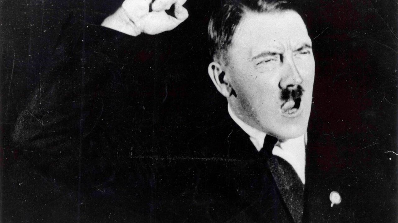 Hitler u jednom od svojih energičnih govora