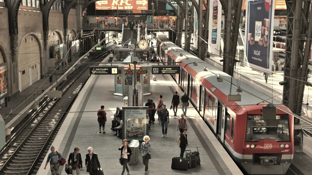 Železnička stanica u Hamburgu