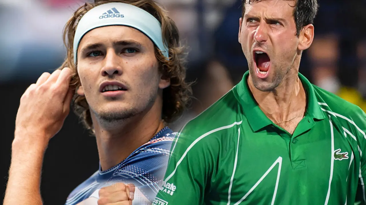 Aleksandar Zverev i Novak Đoković