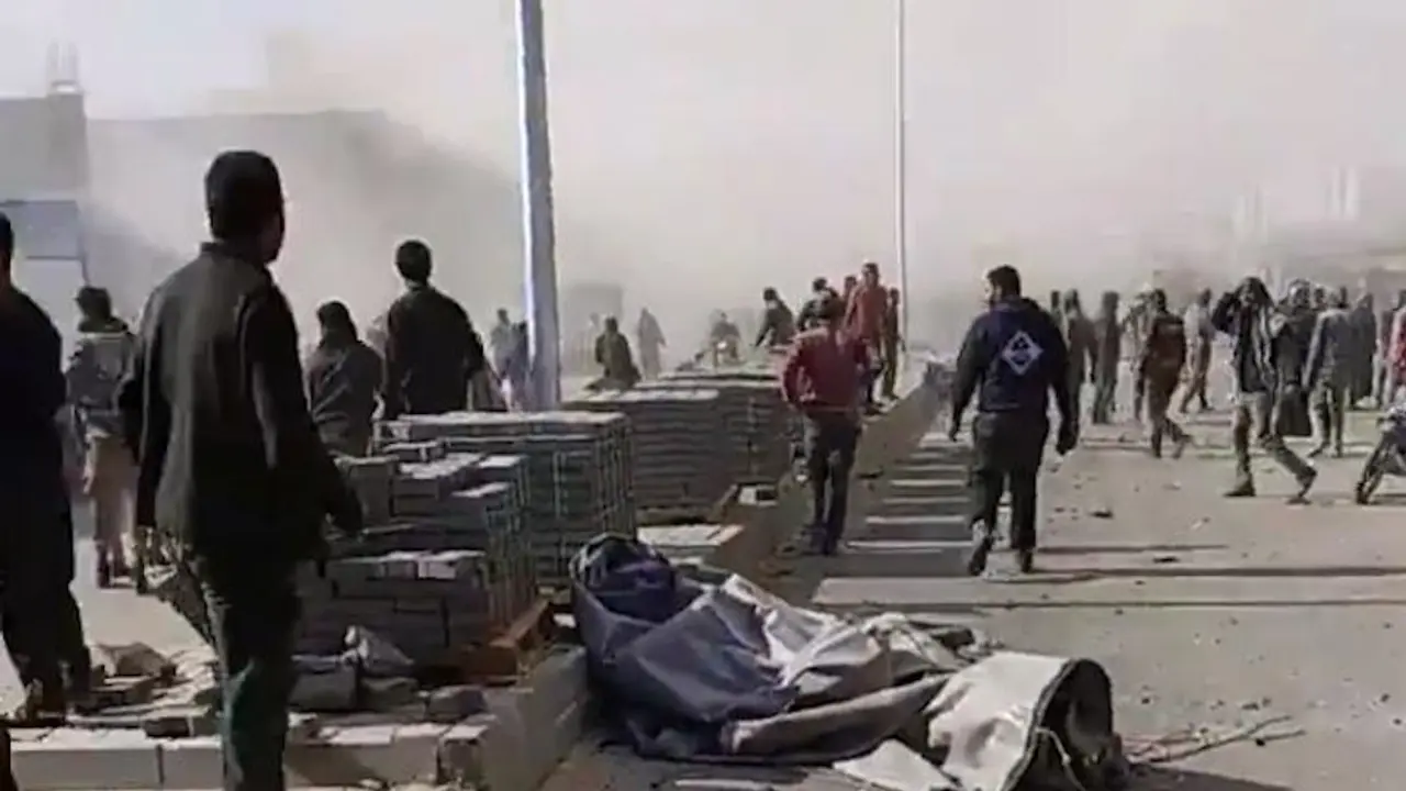Eksplozija, Al-Bab, Sirija, Alepo