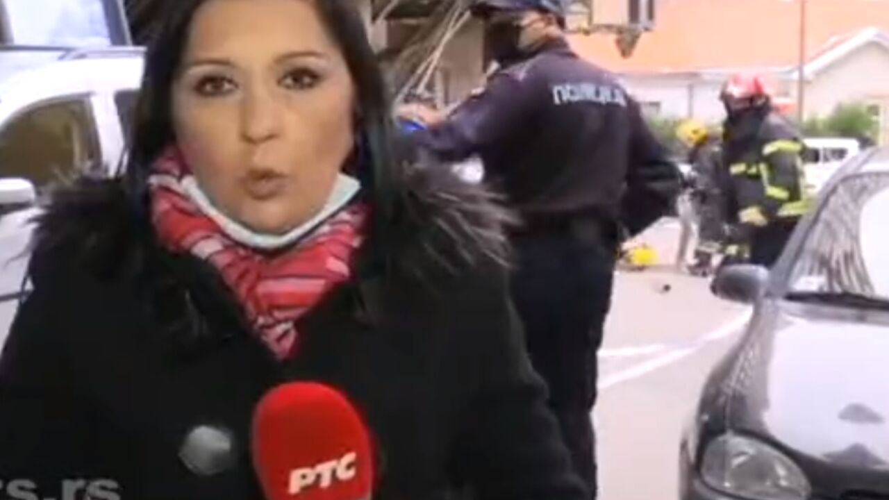 Eksplozija ispred zgrade RTS