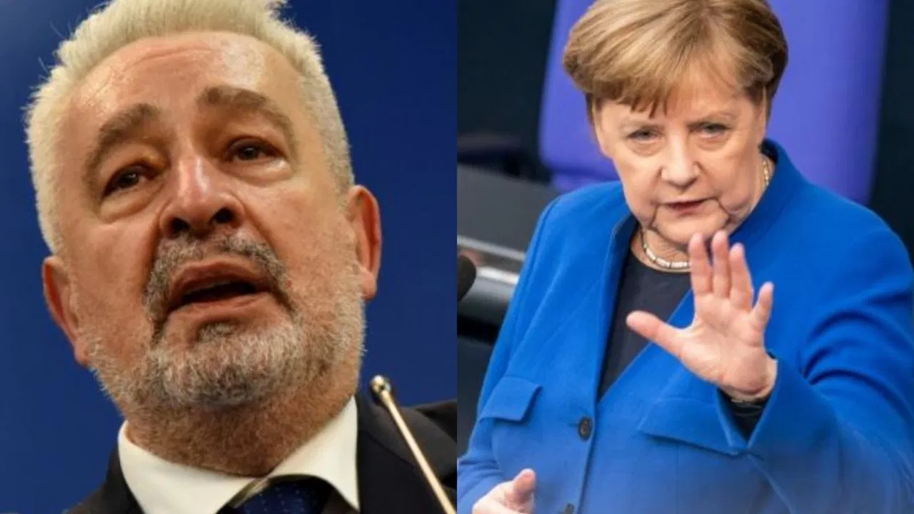 Angela Merkel i Zdravko Krivokapić