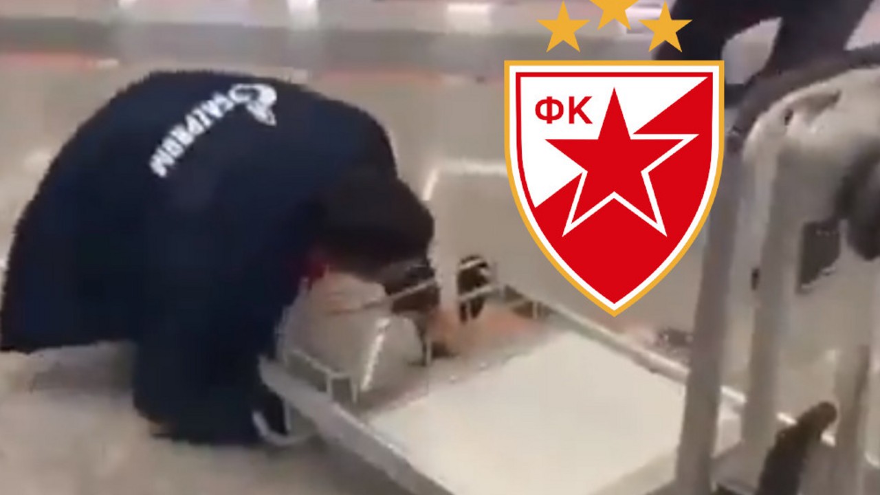Pad Nikole Krstovića na aerodromu pred put u Češku