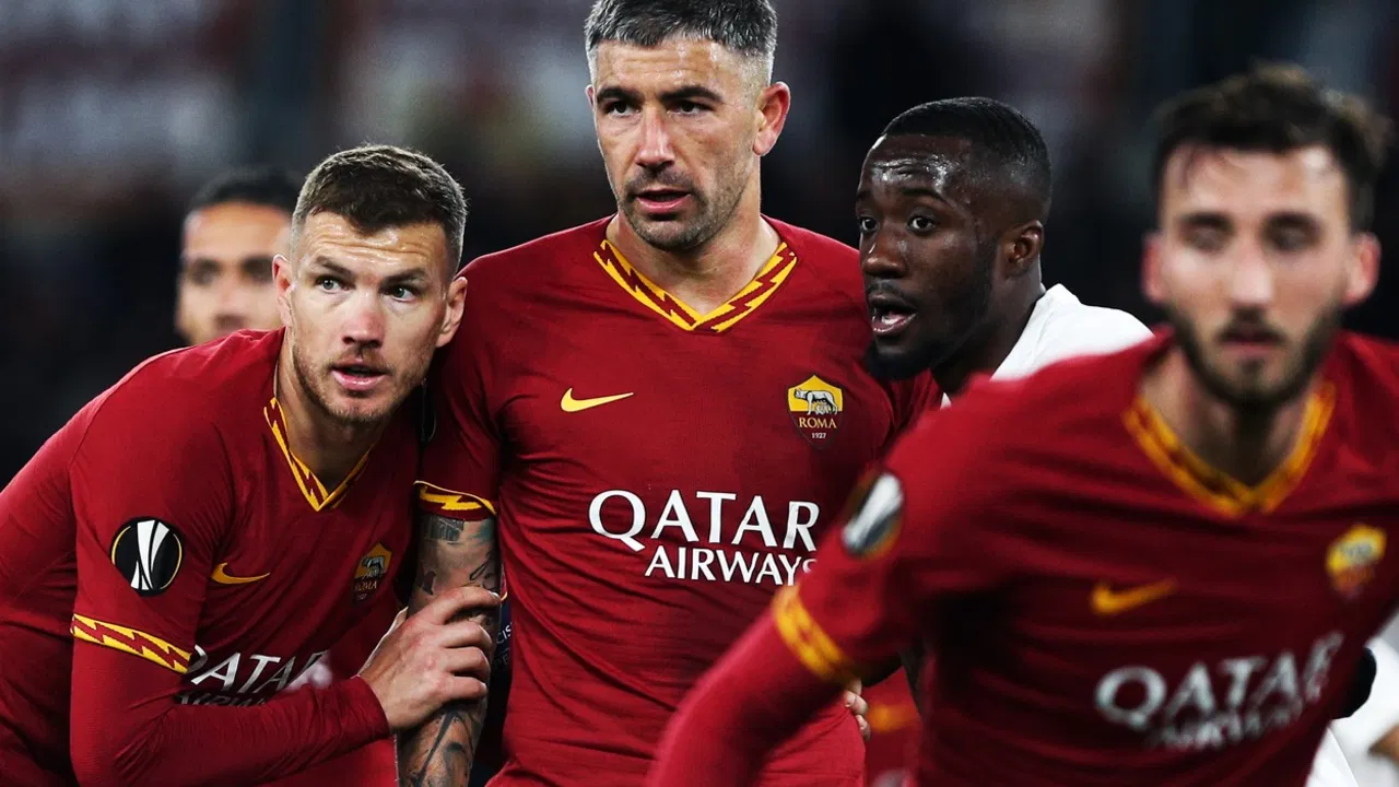 Edin Džeko i Aleksandar Kolarov