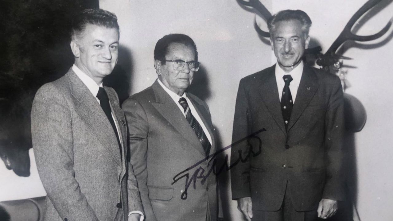 Miodrag Zečević i Josip Broz Tito