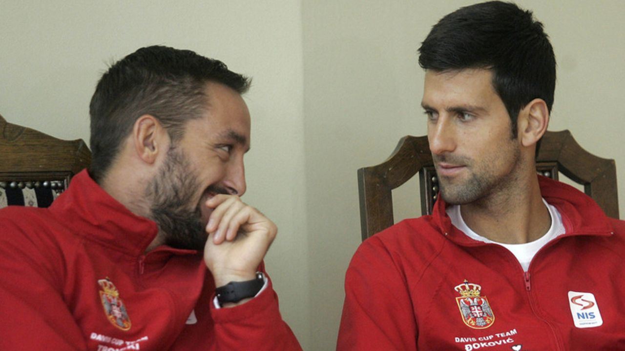 Viktor Troicki, Novak Đoković