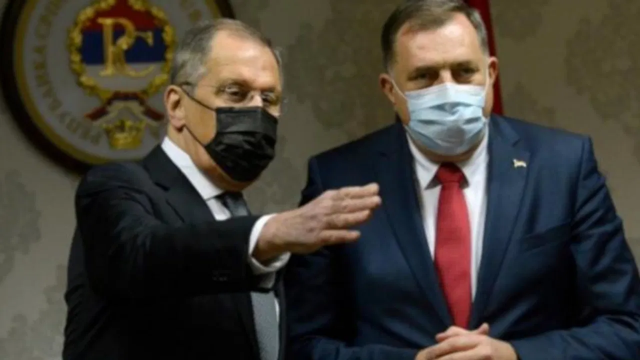 Milorad Dodik i Sergej Lavrov