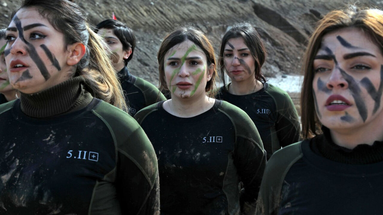 Ženski borci kurdskih snaga YPG