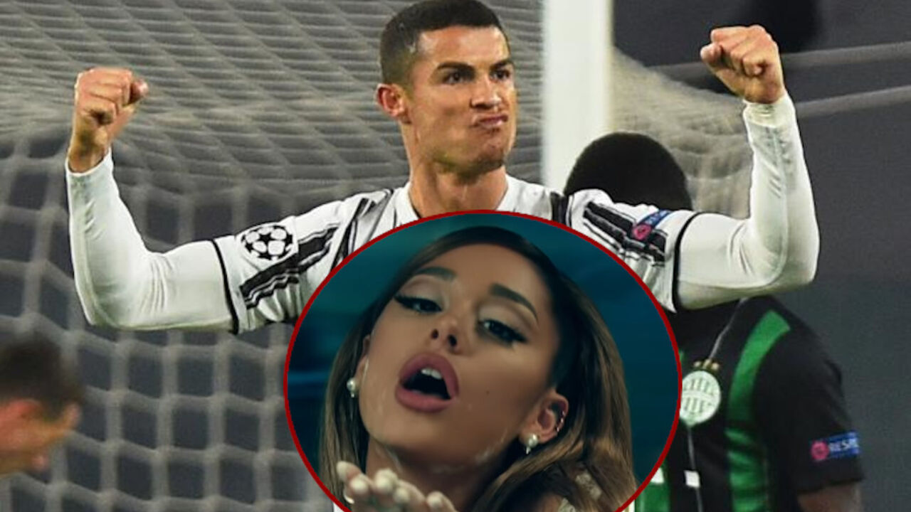 Kristijano Ronaldo, Arijana Grande