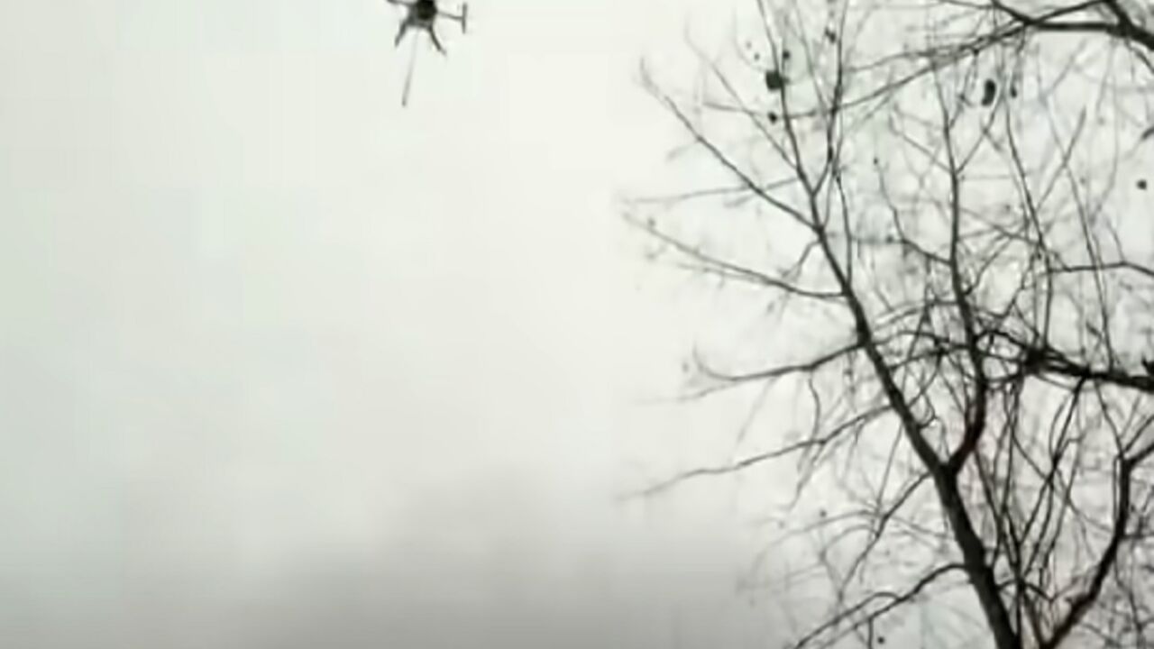 kineski dron koji uništava ose
