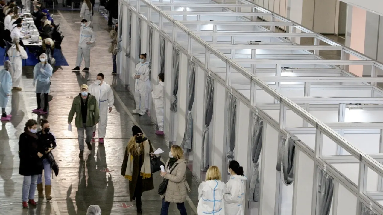 Vakcinacija protiv korone na Beogradskom sajmu