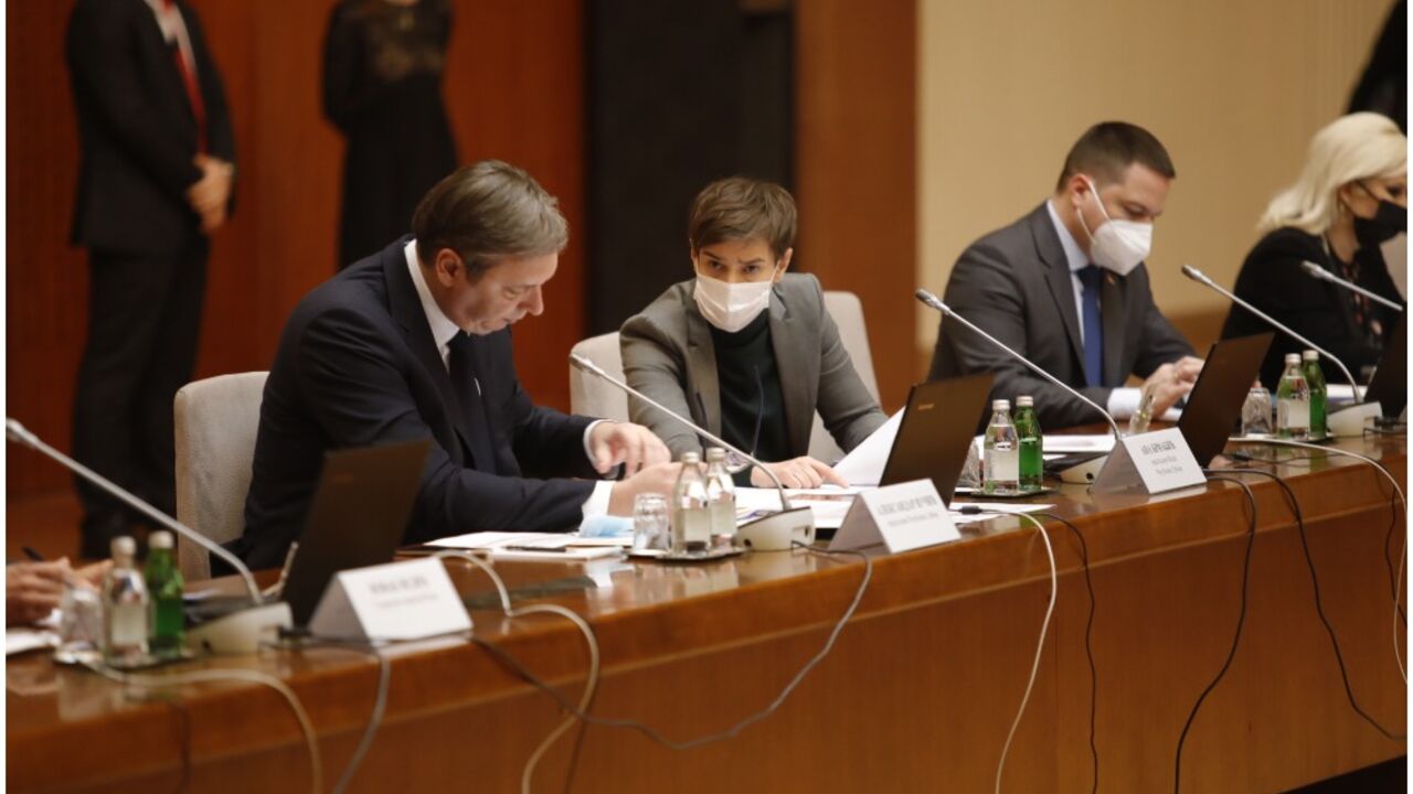 Aleksandar Vučić i Ana Brnabić