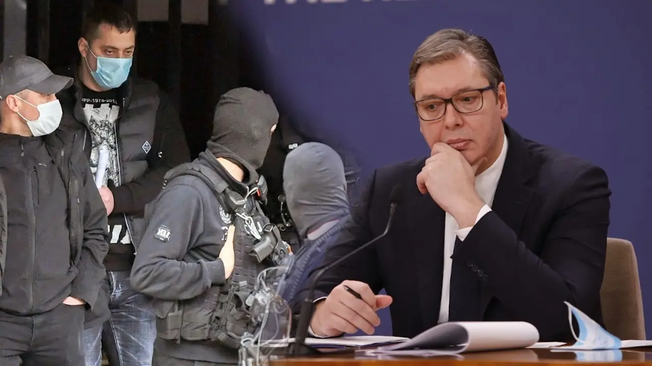 Aleksandar Vučić i Velja Nevolja
