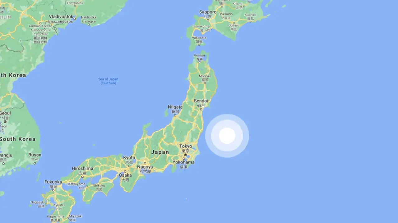 Zemljotres Japan