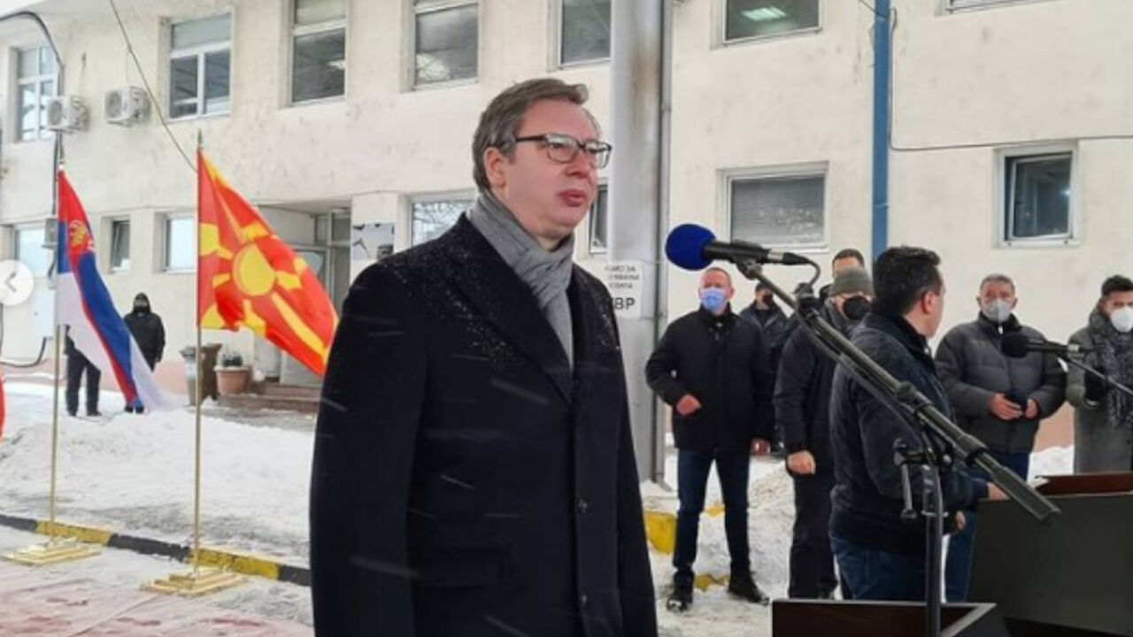 Vučić u Makedoniji