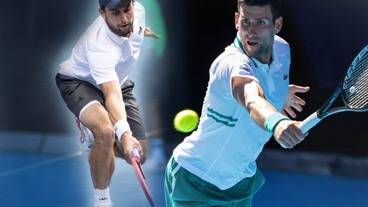 Novak Đoković, Aslan Karacev