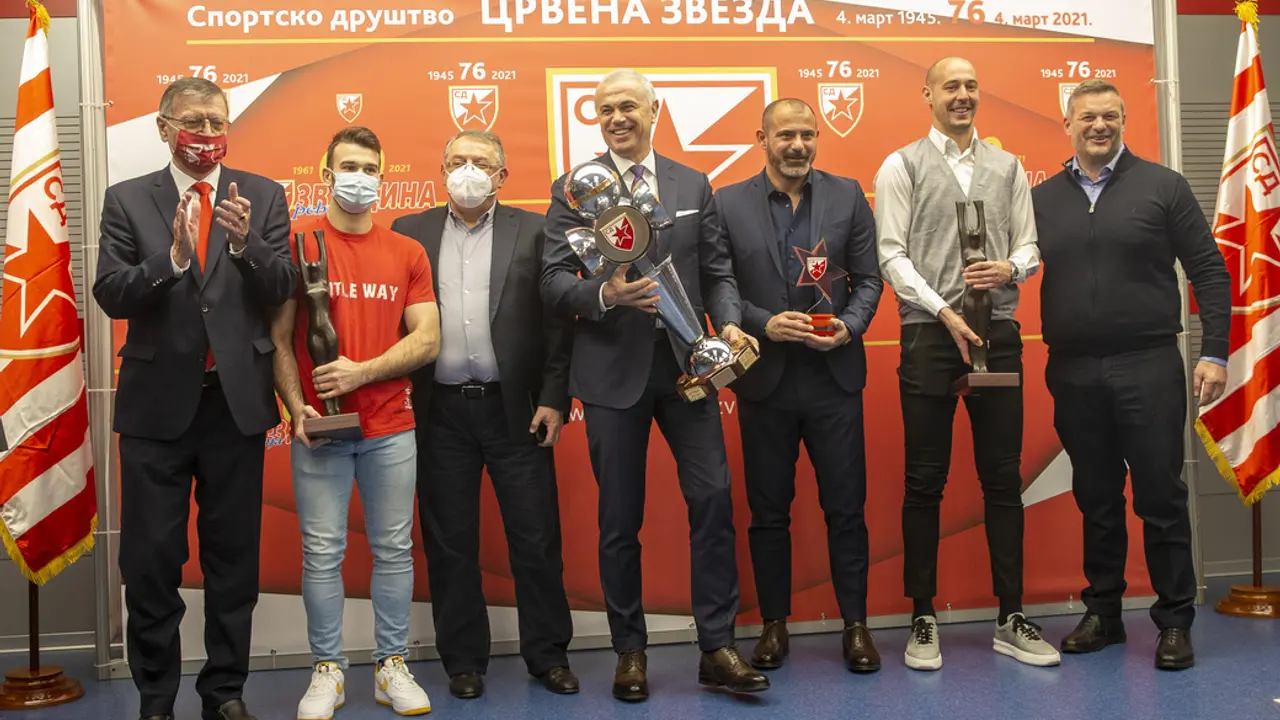 SD Crvena zvezda 76. rođendan