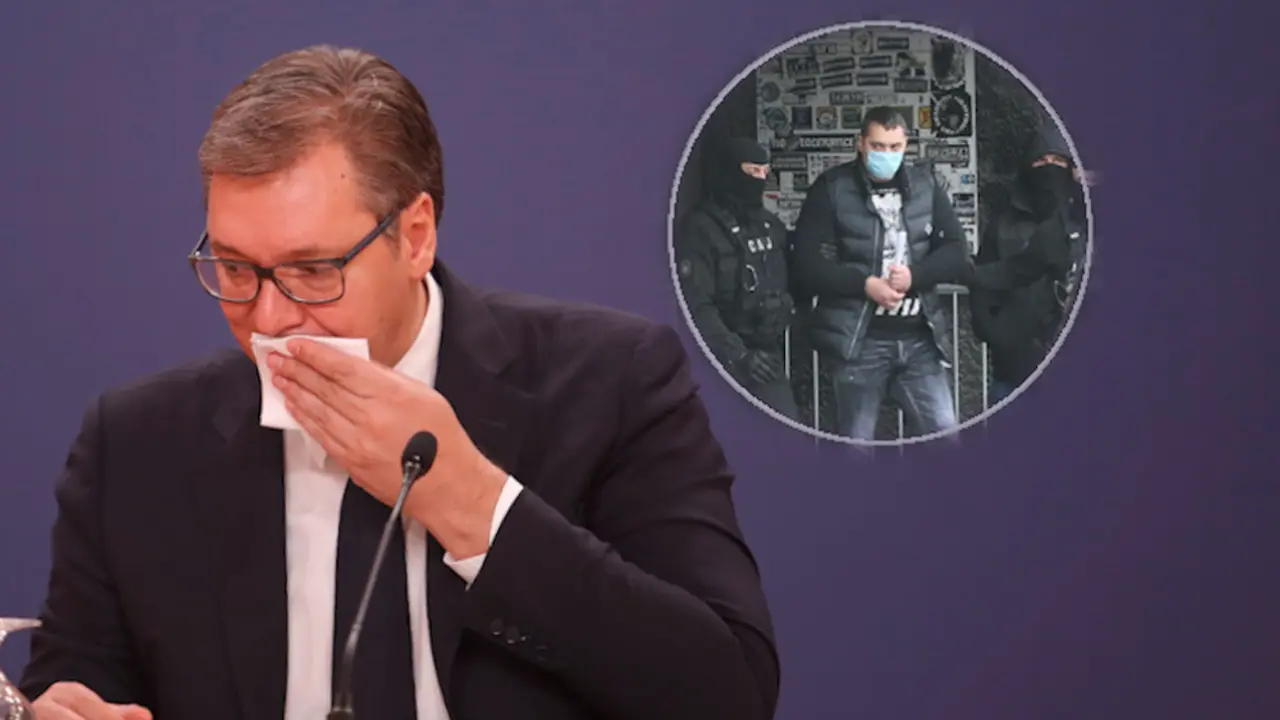 Aleksandar Vučić i Velja Nevolja