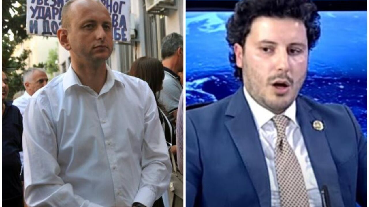 Dritan Abazović i Milan Knežević