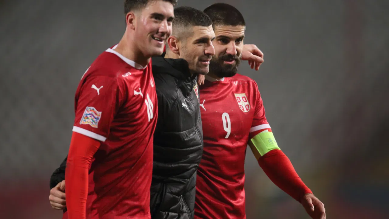 Stefan Mitrović, Aleksandar Mitrović i Dušan Vlahović