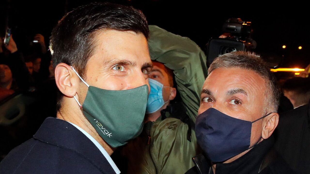 Novak i Srđan Đoković