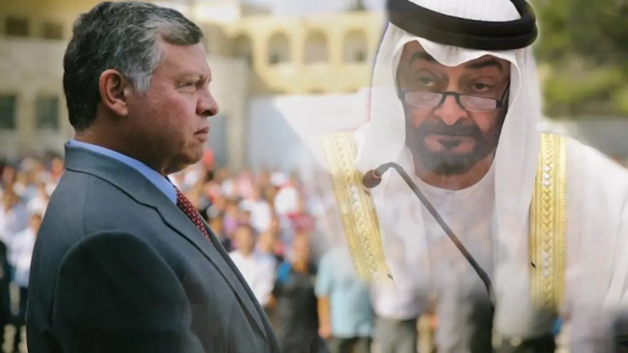 Kralj Abdulah II i šeik Mohamed bin Zajed