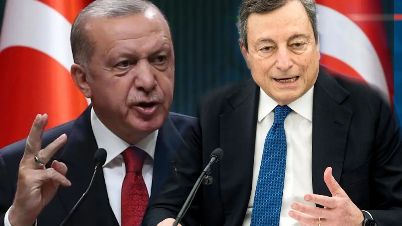 Redžep Tajip Erdogan i Mario Dragi
