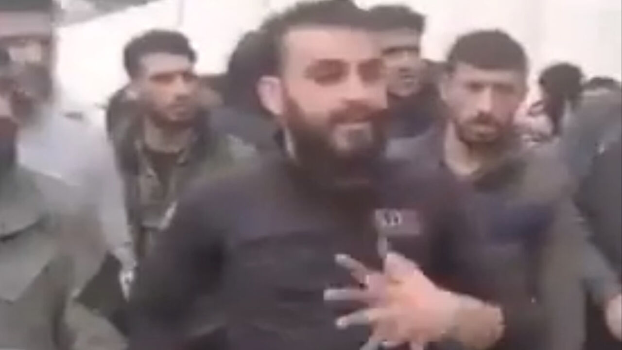 turski militanti u Afrinu protestuju