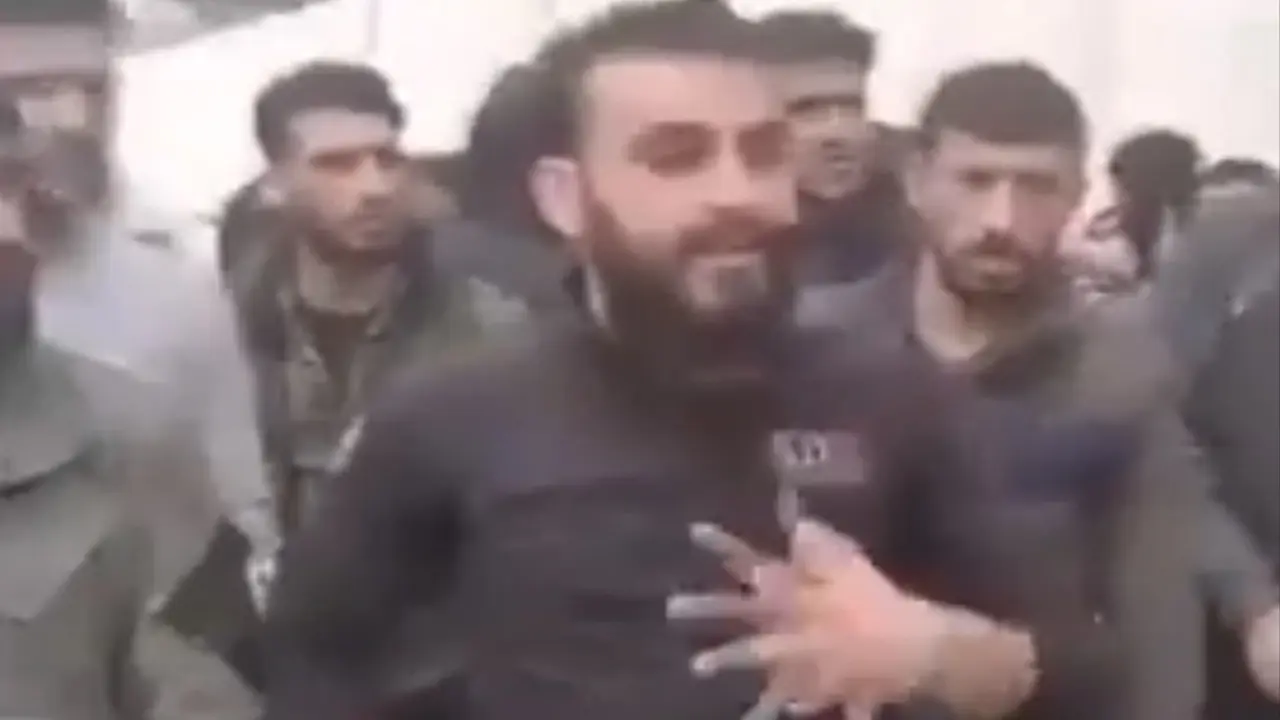 turski militanti u Afrinu protestuju
