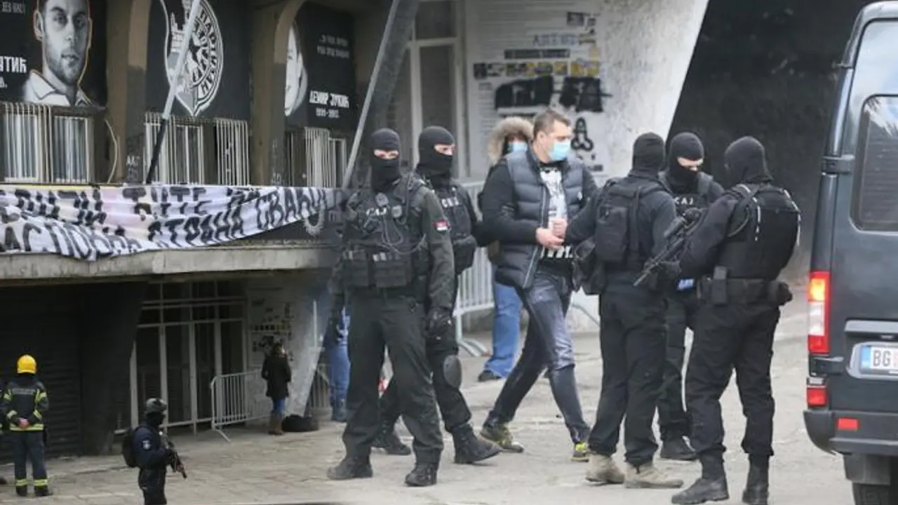 Velja Nevolja na stadionu