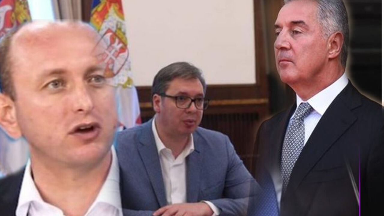 Milo Đukanović, Aleksandar Vučić, Milan Knežević