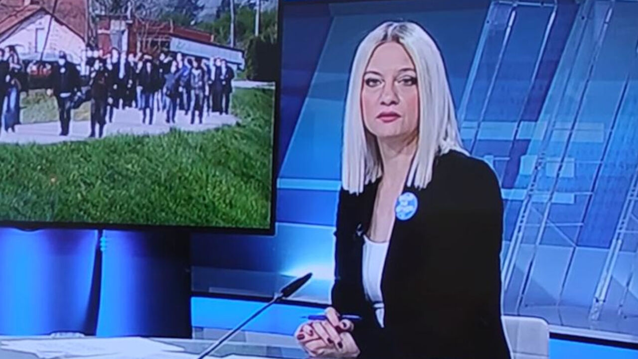 Voditeljka Hrvatske radio televizije 