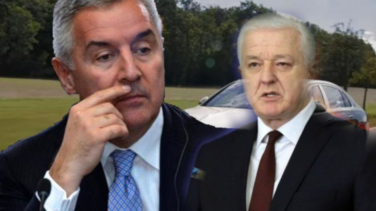 Duško Marković i Milo Đukanović