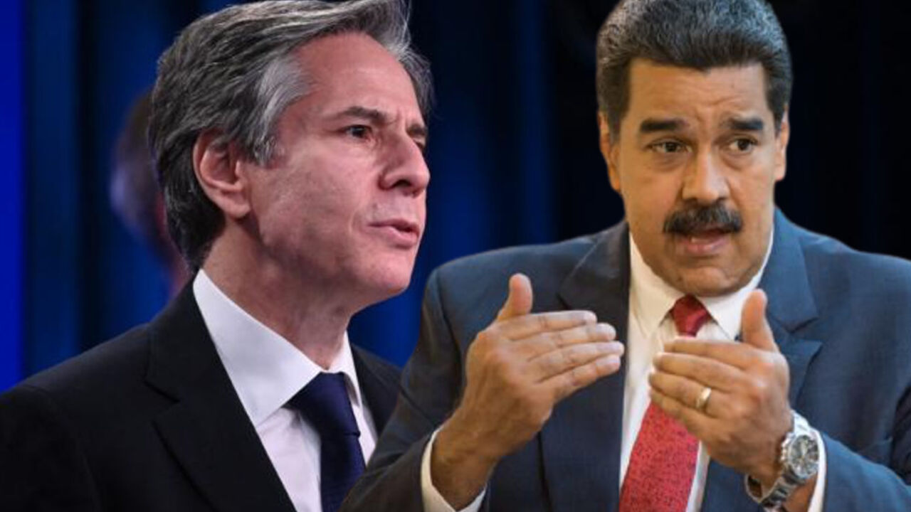 Entoni Blinken i Nikolas Maduro